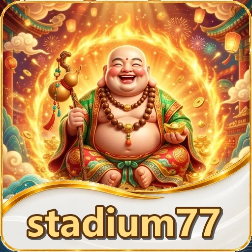 Kartu katalog stadium77 menampilkan penjelasan singkat, versi/ukuran acuan paket inti, dan skor